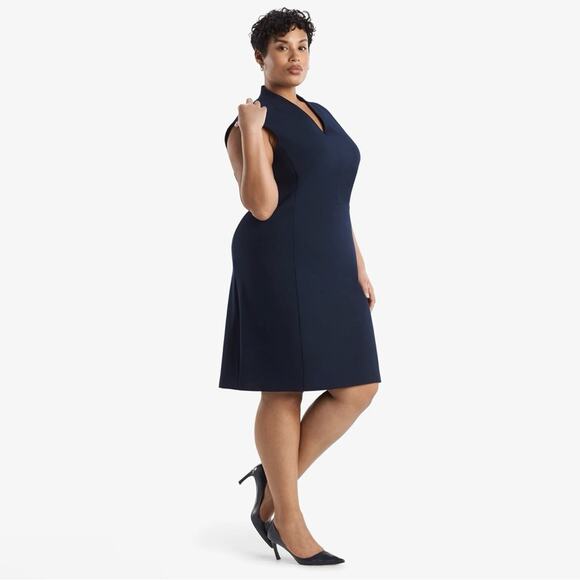 NWT New M.M. LeFleur The Aditi Dress in Galaxy Blue Size +2 (20) - Picture 5 of 16